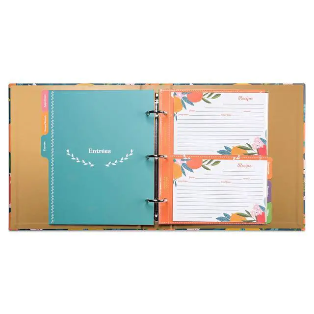 Alt view image 4 of 5 - Binder Page Protectors for 4x6 Recipe Cards or Photos (50 Count)