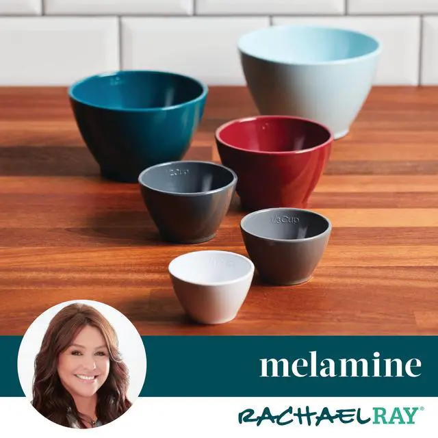 Alt view image 5 of 7 - Tools and Gadgets Nesting/Stackable Measuring Cups Set, 6 Piece - Assorted Colors