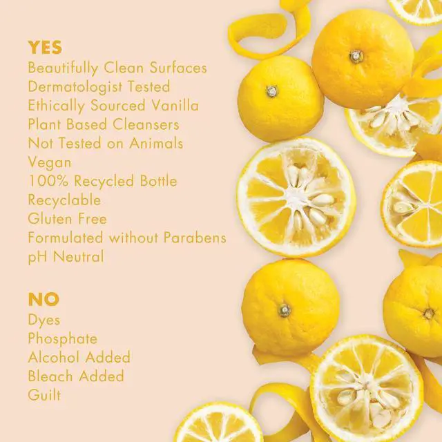 Alt view image 4 of 7 - Multipurpose Cleaner Spray, Citrus Yuzu & Vanilla, 23 oz