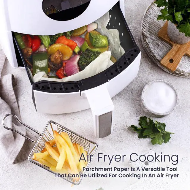 Alt view image 6 of 7 - 250 Pcs Parchment Paper Baking Sheets, 9 x 13 inch Pre-Cut Non Stick 1/4 Size White Oven Paper for Cooking, Baking Cookie, Steaming, Grilling Rack, Air Fryer