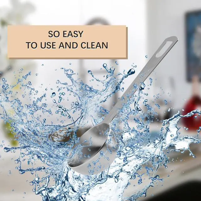 Alt view image 4 of 6 - 5PCS 1tbsp (3tsp, 15ml, 1/2oz) Single Measuring Spoon, Stainless Steel Individual Teaspoons Only