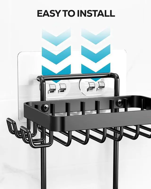 Alt view image 7 of 7 - Bar Soap Holder, Adhesive Soap Dish for Bathroom Shower Wall