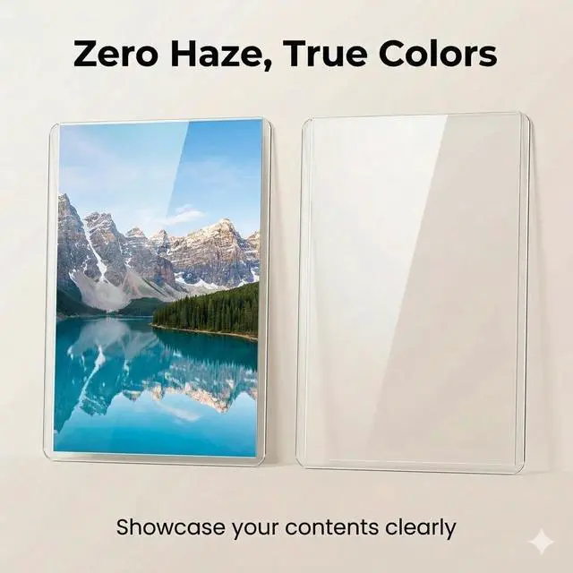Alt view image 3 of 6 - 50ct 4x6 Toploaders - Ultra Durable Card Protectors for Postcard, Photos & Collectibles, Crystal Clear, Archival-Safe, Fits 4x6 Inch Sheet