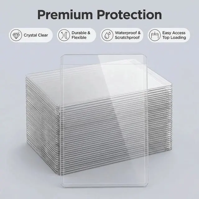 Alt view image 4 of 6 - 50ct 4x6 Toploaders - Ultra Durable Card Protectors for Postcard, Photos & Collectibles, Crystal Clear, Archival-Safe, Fits 4x6 Inch Sheet