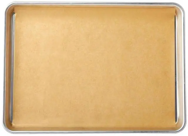 Alt view image 7 of 7 - Parchment Paper Sheets - 200 Pack, 12 x 16 in, Unbleached Brown - Nonstick Half Sheet Pan Liners & Parchment Paper for Baking - Disposable Air Fryer Liners for Grilling & Steaming