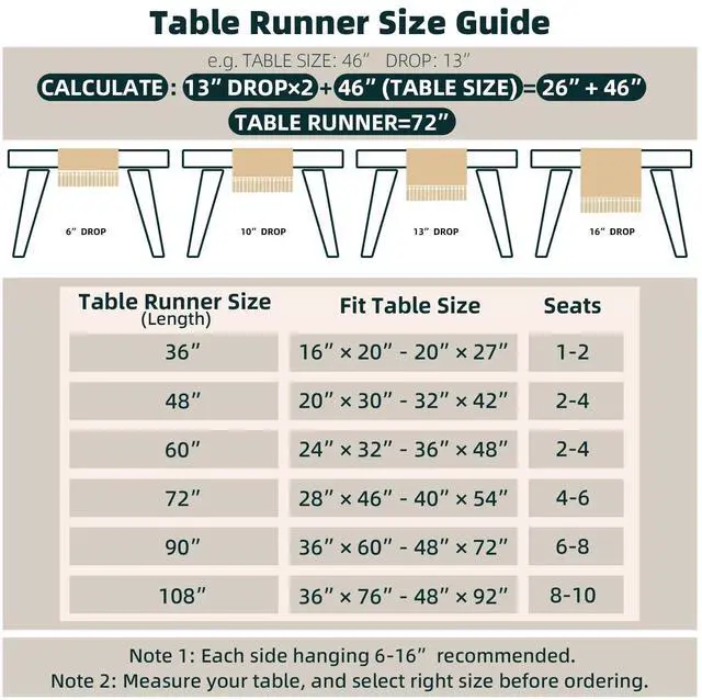 Alt view image 3 of 7 - Boho Table Runner for Home Decor with Tassels 72 Inches Farmhouse Long Pottery Barn Furniture Rustic Macrame Burlap Table Decoration for Living Room Bridal Shower (12x72 Inches)
