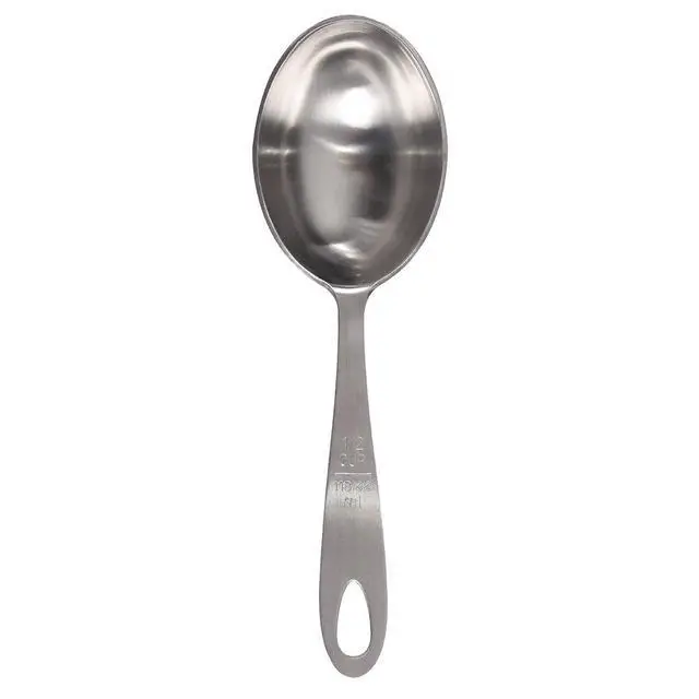 Alt view image 6 of 6 - MPC4 4-Piece Stainless Steel Measuring Scoop Set,Silver, 9 inches long
