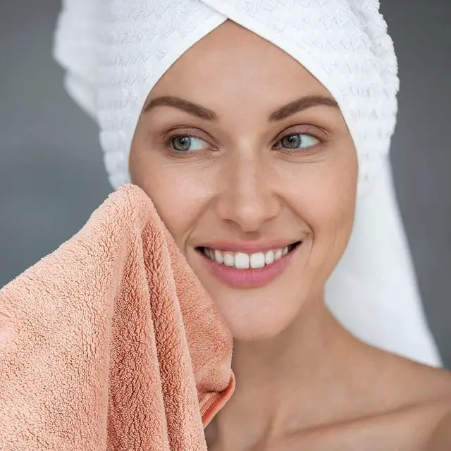 Alt view image 7 of 7 - 9 Pcs Bow Hand Towels with Hanging Loop Absorbent Soft Coral Fleece Microfiber Hanging Kitchen Towels for Bathroom and Quick Drying, 9 Colors
