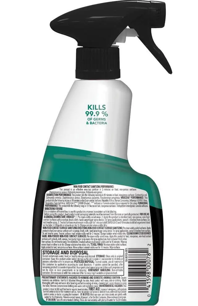 Alt view image 2 of 7 - Disinfectant Granite Daily Clean & Shine - 12 fl oz (2 Pack) Safely Clean Disinfect and Shine Granite Marble Soapstone Quartz Quartzite Slate Limestone Corian Laminate Tile Countertop