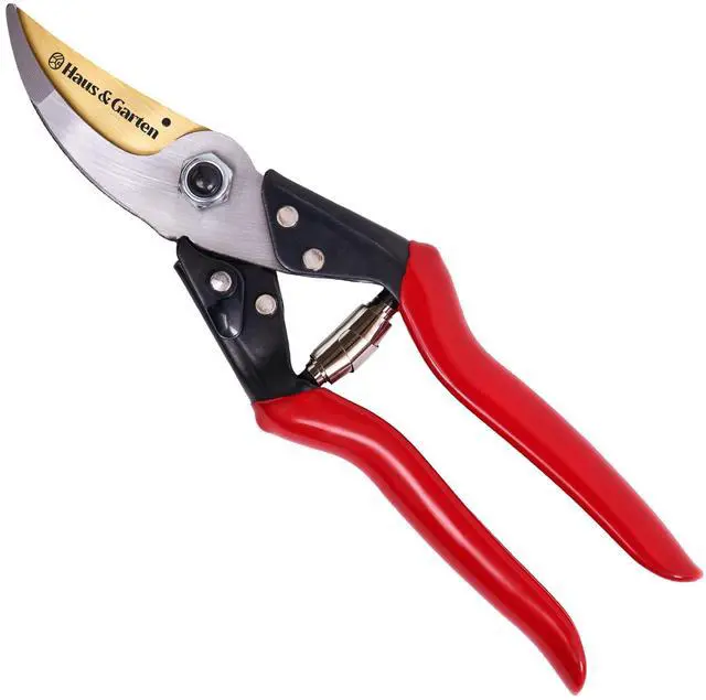 Main image of ForgedPRO 8.75" Heavy Duty Professional Titanium Bypass Pruning Shears - Use As Pruners, Garden Shears, Handheld Pruning Shears For Gardening, Clippers, Garden Scissors, Pruner Tool