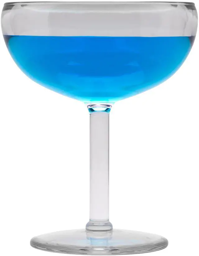Main image of SW-1405-1-SAN-CL-EC Heavy-Duty Shatterproof Plastic Margarita Glasses, BPA Free, 12 Ounce (Set of 4)