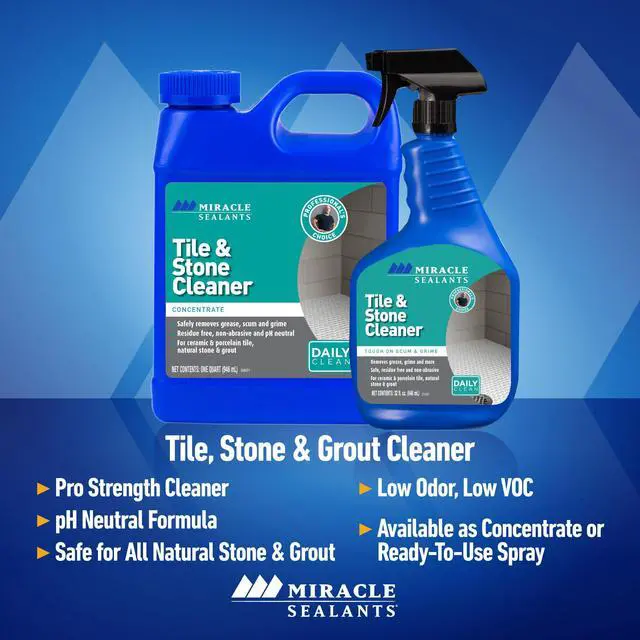 Alt view image 2 of 7 - Tile & Stone Cleaner Concentrate for Natural Stone, Tile & Grout, 32 oz