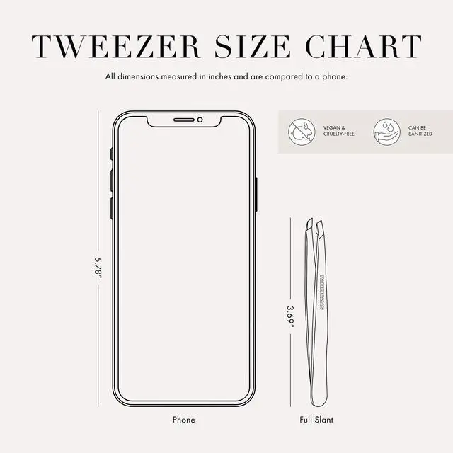 Alt view image 2 of 6 - Slant Tweezer Tweezerman Tweezers for Eyebrows, Midnight Sky