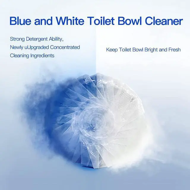 Alt view image 4 of 7 - Toilet Bowl Cleaners, Long-Lasting 28 PACK Blue&White, Commercial Household Bathroom Cleaner,Automatic Toilet Tank Cleaners, Multipurpose Janitorial Deodorizers