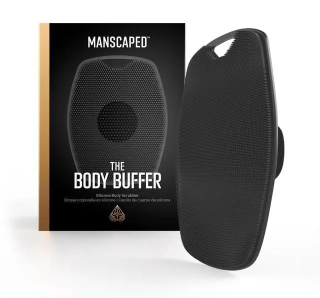 Main image of The Body Buffer Premium Silicone Scrubber for Nourishing, Cleaning & Exfoliating Your Skin - Lather Boosting Bristles with Ergonomic No-Slip Handle, Long-Lasting & Easy to Clean (1-Pack)