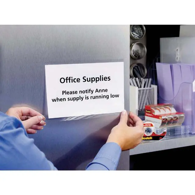 Alt view image 3 of 4 - 144 Transparent Tape in Hand Dispenser, 1/2-Inch x 450-Inch, 1-Inch Core, Clear