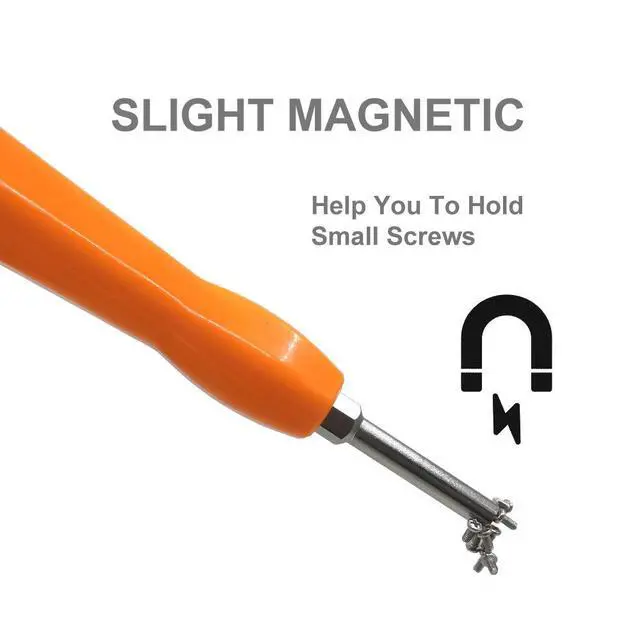 Alt view image 4 of 7 - Gamebit Screwdriver, EMiEN 4.5mm 3.8mm Double-End Bit Security Gamebit Screwdriver Kit For Opening NES,SNES,N64,GameBoy,GameCube,Virtual Boy,Sega,Nintendo Consoles,Game Cartridges