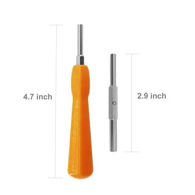Alt view image 5 of 7 - Gamebit Screwdriver, EMiEN 4.5mm 3.8mm Double-End Bit Security Gamebit Screwdriver Kit For Opening NES,SNES,N64,GameBoy,GameCube,Virtual Boy,Sega,Nintendo Consoles,Game Cartridges