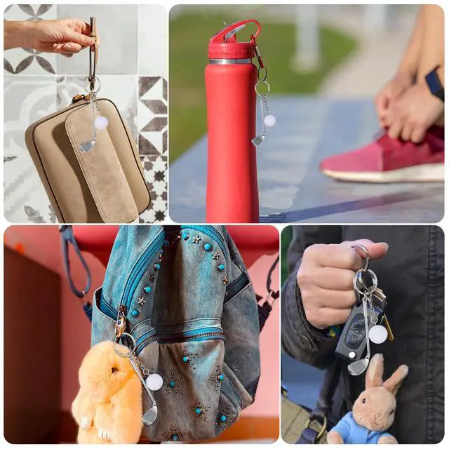 Alt view image 7 of 7 - Golf Club Keychain, Golf Gifts Keychain for Men Women Golfers Mini Alloy Golf Keychain Golf Racket Ball Pendant Keychain, Golf Ball with Keychain Bag Pendant Decorations Sports Golf Lovers Gifts