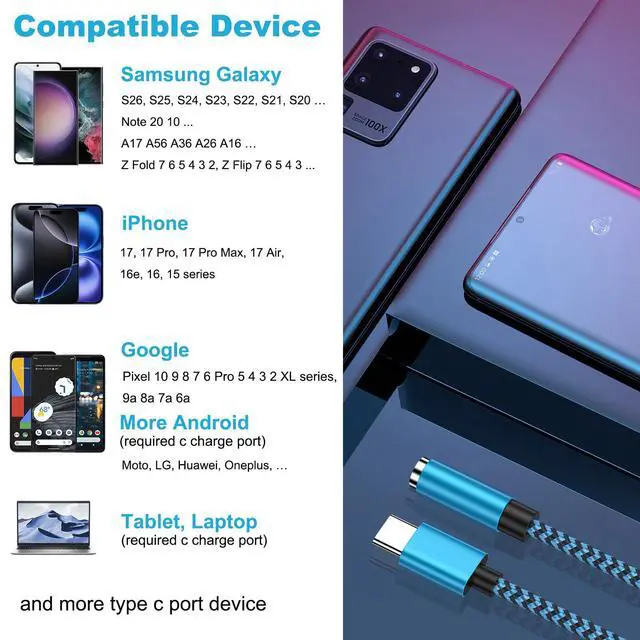 Alt view image 5 of 7 - for Samsung Galaxy S26 S26+ Plus Ultra, USB C to 3.5mm Headphone Earphone Jack Adapter for Samsung Galaxy S25 Edge Plus Ultra S25+ S24 S23 S22 S21 S20 5G FE, Type C Audio Headset Earbud Adapter