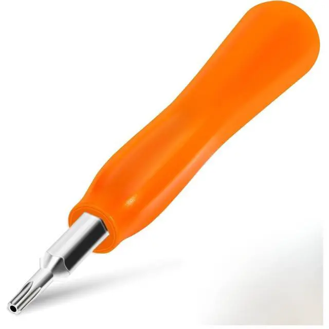 Alt view image 2 of 4 - Replacement with 20 Doorbell Screws Kit - Double-Ended Torx T6 T15 Security Screwdriver for Battery Change & WiFi Reset - Video Doorbell Camera Replacement Parts Tool (Orange)