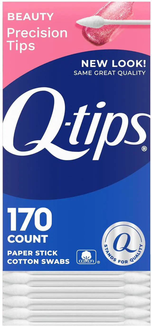 Main image of Cotton Swabs, Precision Tip, 170 Count