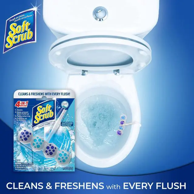Alt view image 2 of 7 - 4-in-1 Toilet Care, Sapphire Waters, 50 Gram