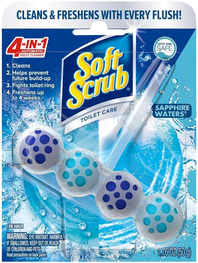 Main image of 4-in-1 Toilet Care, Sapphire Waters, 50 Gram