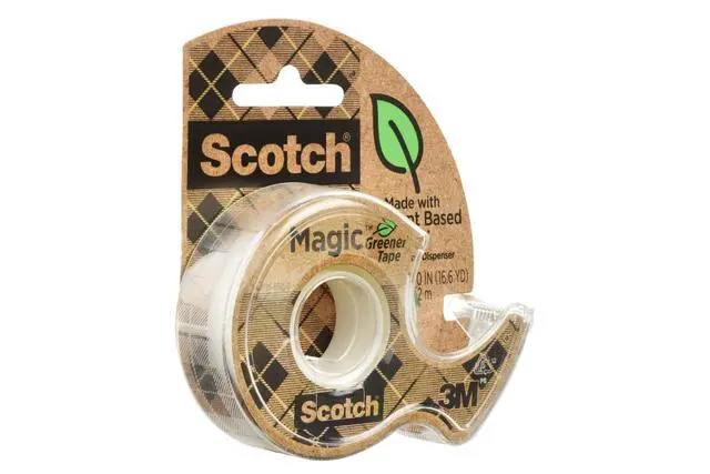 Alt view image 3 of 7 - Magic Greener Tape, 6 Rolls, Numerous Applications, Invisible Tape, Engineered for Repairing, 3/4 in. x 600 in., 6 Dispensers (6123)