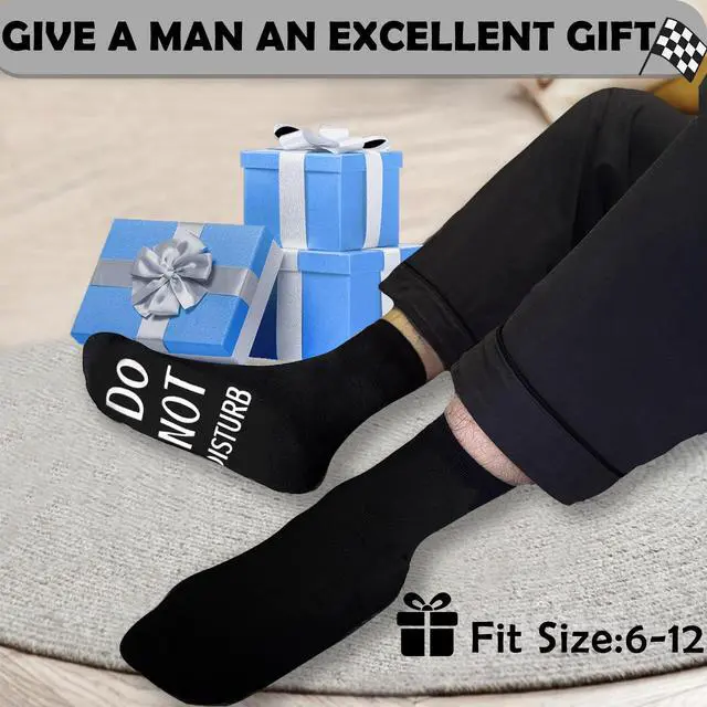 Alt view image 5 of 6 - Birthday Christmas Gifts for F1 Motorcycle Rooster LoversWith Do Not Disturb, I'm watching F1 socks