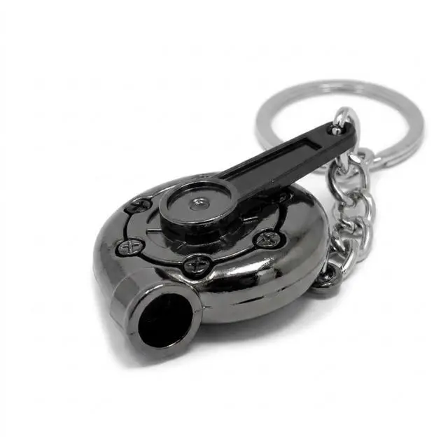 Main image of Turbo Keychain for Car Keys Realistic Spinning Turbine Keys Ring, Cool Car Key Chain Accessory for Men & Women, Metal Keys Holder, Automotive Gift, Cute Keychains for Cars Enthusiasts