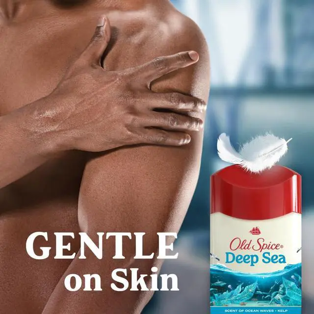 Alt view image 5 of 7 - Dry Feel Antiperspirant Deodorant for Men, 24/7 Long Lasting Freshness, 24/7 Sweat & Odor Protection, Gentle on Skin with Skin Conditioners, Deep Sea with Ocean Elements Scent, 2.6 oz