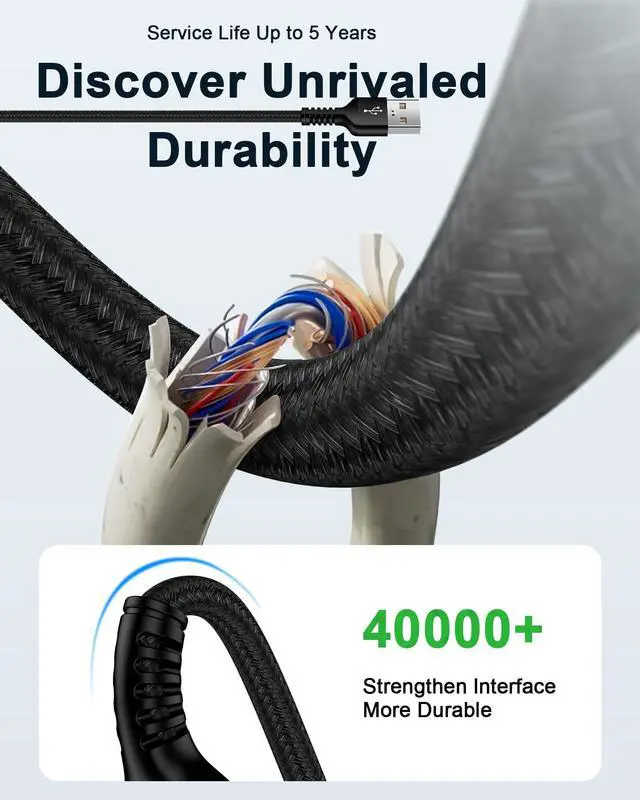 Alt view image 5 of 7 - for Apple Watch Car Charger, Portable iWatch Charger USB to Magnetic Cord