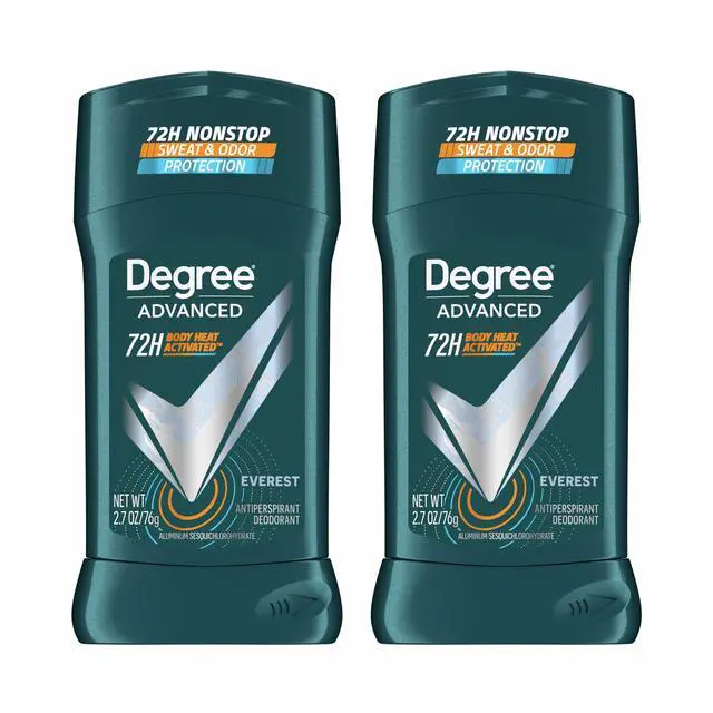 Main image of Men Advanced Antiperspirant Deodorant Everest 2 Count 72-Hour Sweat and Odor Protection Antiperspirant For Men With Body Heat Activated Technology 2.7 oz