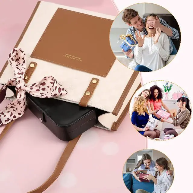 Alt view image 6 of 7 - Travel Jewelry Box, PU leather Small Jewelry Organizer For Female Girls, double layer portable mini travel case for storing earrings, rings, necklaces.(Black)