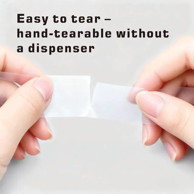 Alt view image 5 of 6 - 3/4 Inch Matte Finish Invisible Transparent Tape Refills for Scotch Magic Tape Refills Dispenser Replacement Refills Office Home 8 Rolls Pack 3/4" x 1299", 1" Core 19mm x 33m