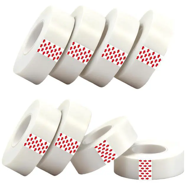 Alt view image 6 of 6 - 3/4 Inch Matte Finish Invisible Transparent Tape Refills for Scotch Magic Tape Refills Dispenser Replacement Refills Office Home 8 Rolls Pack 3/4" x 1299", 1" Core 19mm x 33m