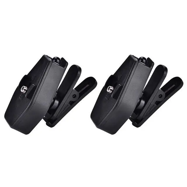 Alt view image 2 of 7 - 2PCS Universal Flexible Super Bright, LED Clip On Mini Book Reading Light 360 Degree Rotatable for Safety Eyeglasses Camping Reader Safety Glasses Lamp Fishing Appliance Maintenance