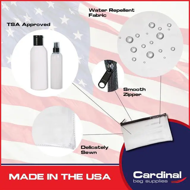 Alt view image 3 of 6 - Multi-Purpose Zipper Bag, Clear, 11 x 6 Inch