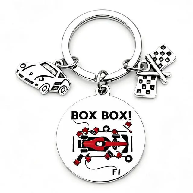 Main image of Racing Gifts for Boys F1 Race Car Gifts for Teens Race Lovers Drag Racing Enthusiast Keychain Motorcross Motorcycle Dirt Bike Gift for Women Men Pouch Gift for Graduation Christmas Birthday
