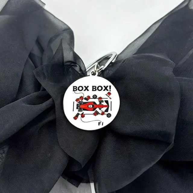 Alt view image 5 of 7 - Racing Gifts for Boys F1 Race Car Gifts for Teens Race Lovers Drag Racing Enthusiast Keychain Motorcross Motorcycle Dirt Bike Gift for Women Men Pouch Gift for Graduation Christmas Birthday