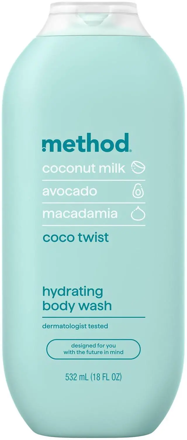 Main image of Body Wash, Coco Twist - Leaves Skin Feeling Soft & Moisturized, Made Without Parabens, Notes of Coconut Milk, Avocado & Macadamia, 18 fl oz