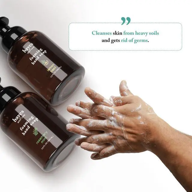 Alt view image 3 of 5 - Foaming Hand Soap - Aromatic and Nourishing Hand Wash, Infused with Essential Oils - USDA Certified Biobased - 11.5 Ounce, Rosemary Mint