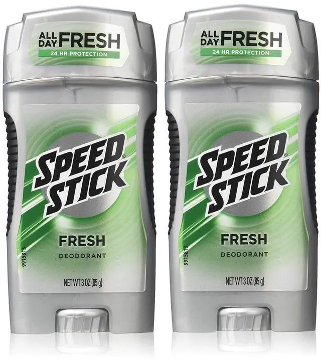 Main image of Speed Stick Antiperspirant Deodorant for Men, 24 HR, Fresh, 3 Ounce - 2 Pack