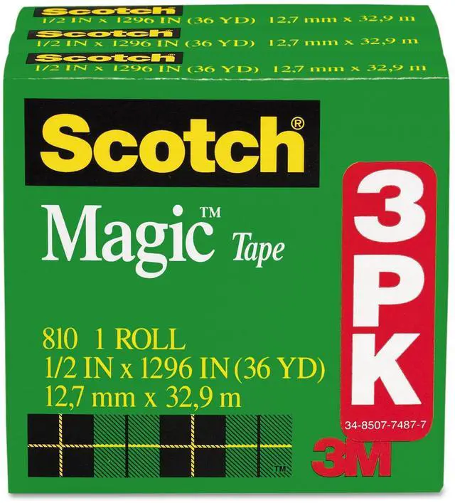 Main image of 3 M MMM810H3 Magic Tape Refill
