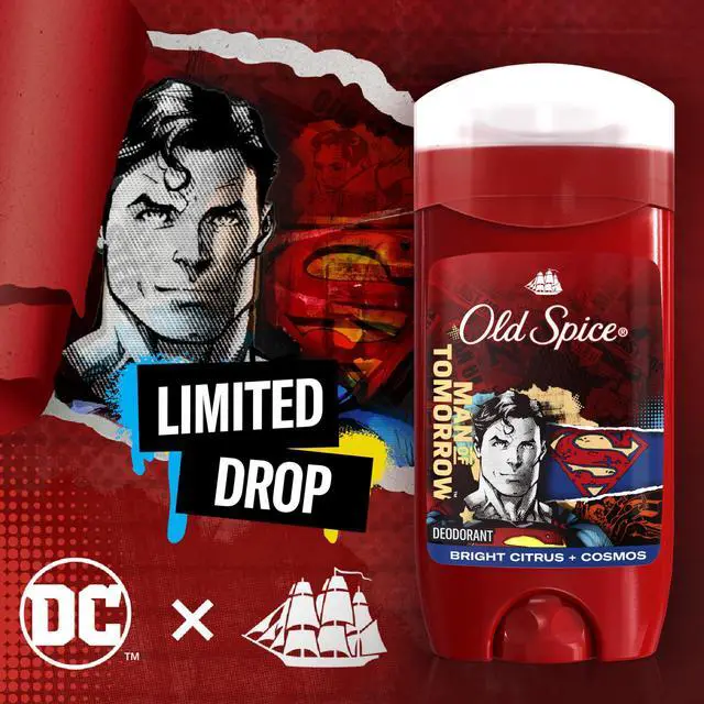 Alt view image 6 of 7 - Aluminum Free Deodorant for Men, 24/7 Freshness & Lasting Scent, 24/7 Long Lasting Sweat & Odor Protection, Smell Like a Hero, Superman, Bright Citrus and Cosmos Scent, 3 oz