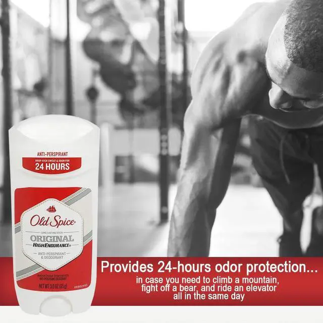 Alt view image 3 of 4 - Old Spice High Endurance Anti-Perspirant Deodorant for Men, Original Scent, 3.0 Oz