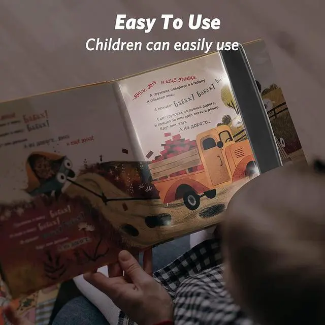 Alt view image 2 of 7 - LED Book Light LED Reading Bright Light Lamp Board Lightwedge Book Light for Night Reading