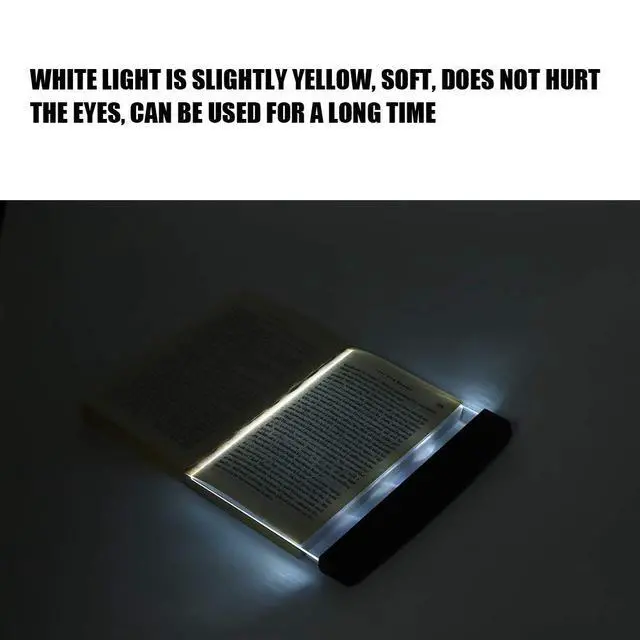 Alt view image 4 of 7 - LED Book Light LED Reading Bright Light Lamp Board Lightwedge Book Light for Night Reading