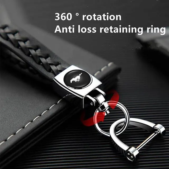 Alt view image 4 of 5 - Car Keychain for Mustang Snake Speedstar Evos Everest GT Shelby Mach-E Grand C-MAX Falcon, Car Keyring Key Chain for Men Women, Key Fob Keyring Family Present, Car Key Fob Holder Accessories